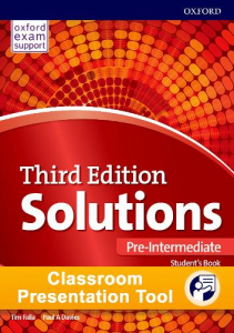 Solutions 3E Pre-Intermediate Classroom Presentation Tool